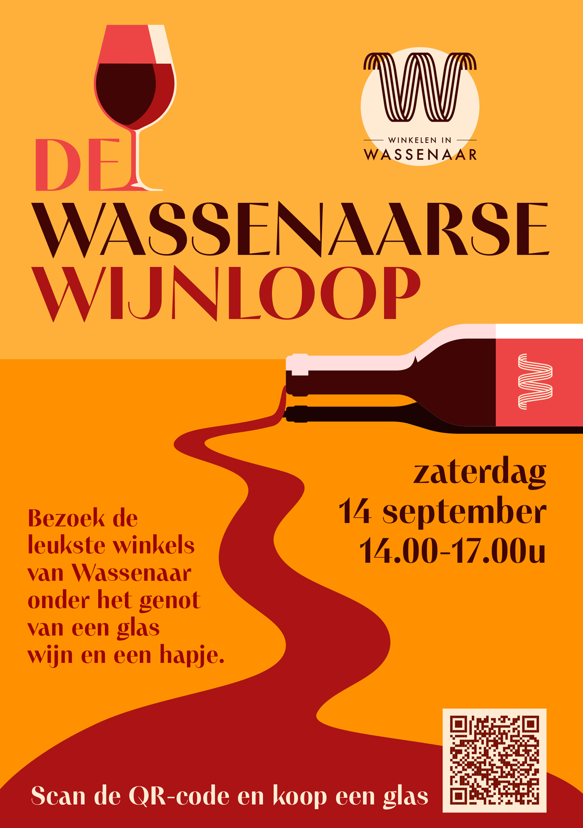 Winkelen & Wijn: De Wassenaarse Wijnloop 2024 – Proef en Shop op 14 september!