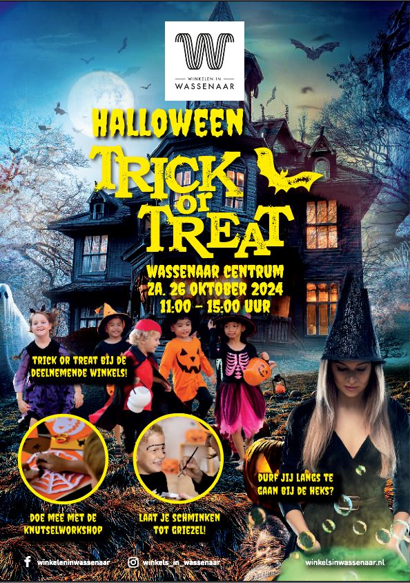 ‘Trick or Treat’ Halloween in Wassenaar – De legende van de heks komt tot leven!