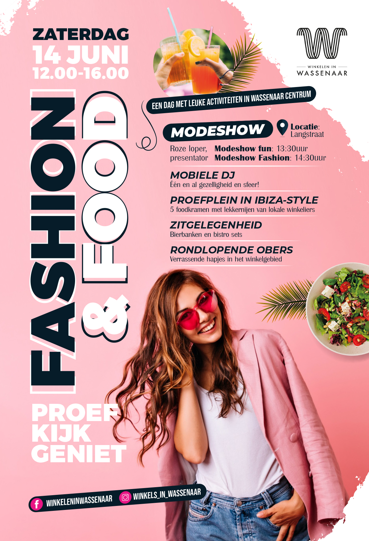 Food & Fashion Event brengt sfeer en stijl naar het centrum op zaterdag 14 juni