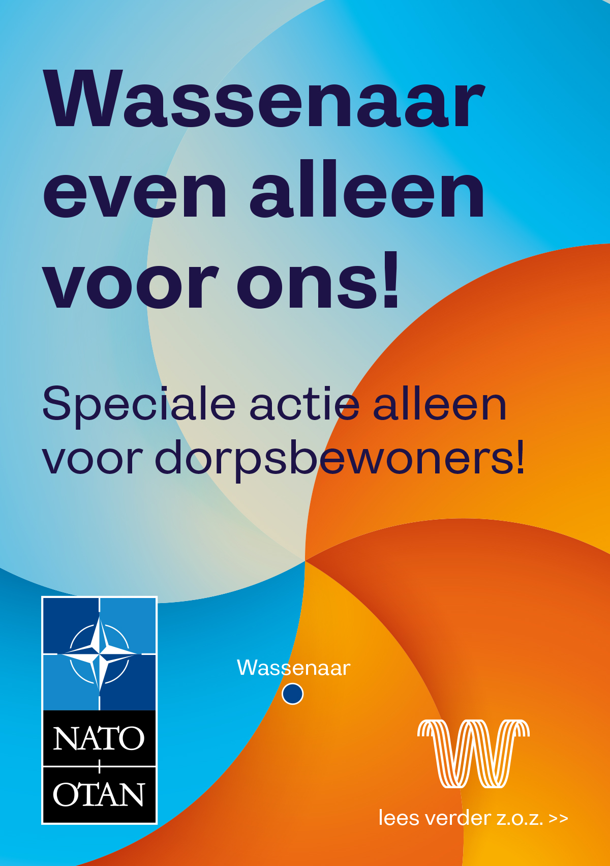 Wassenaar even alleen voor ons! Speciale actie alleen voor dorpsbewoners!
