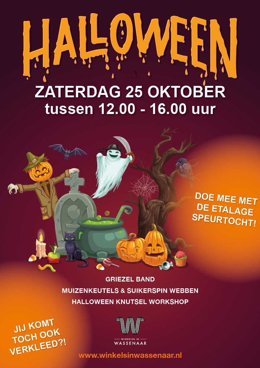Halloween in Wassenaar: het centrum verandert in een griezelig gezellig Halloweendorp!