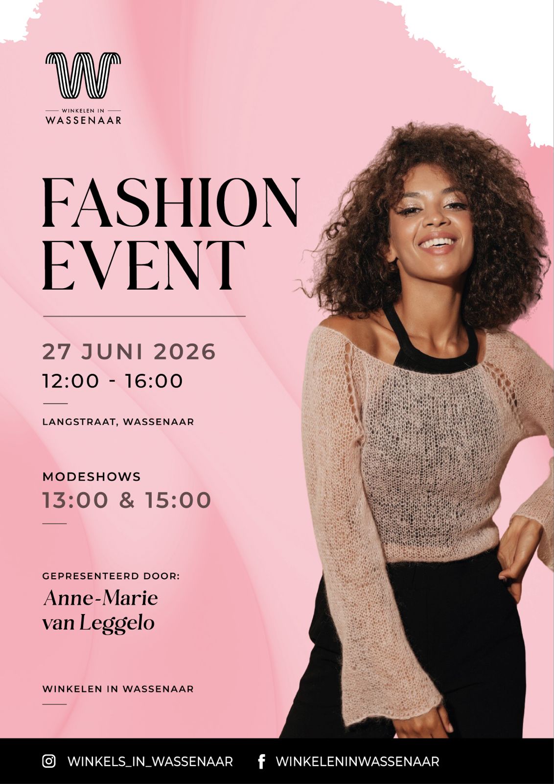 Wassenaar maakt zich op voor stijlvol Fashion Event met roze loper in de Langstraat